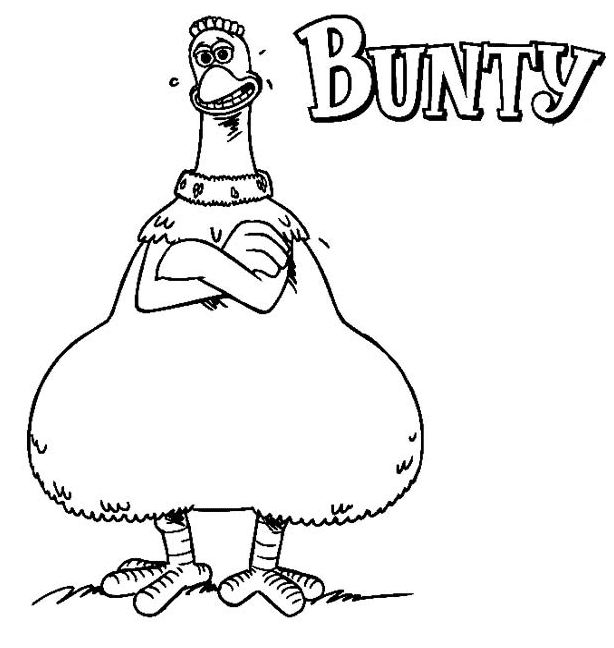 Bunty van Chicken Run