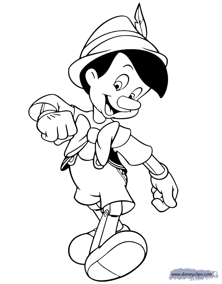 Fröhlicher Pinocchio von Pinocchio