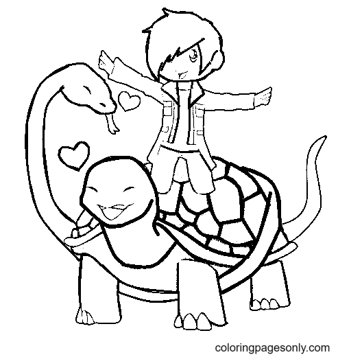 Chibi Daesung Coloring Pages
