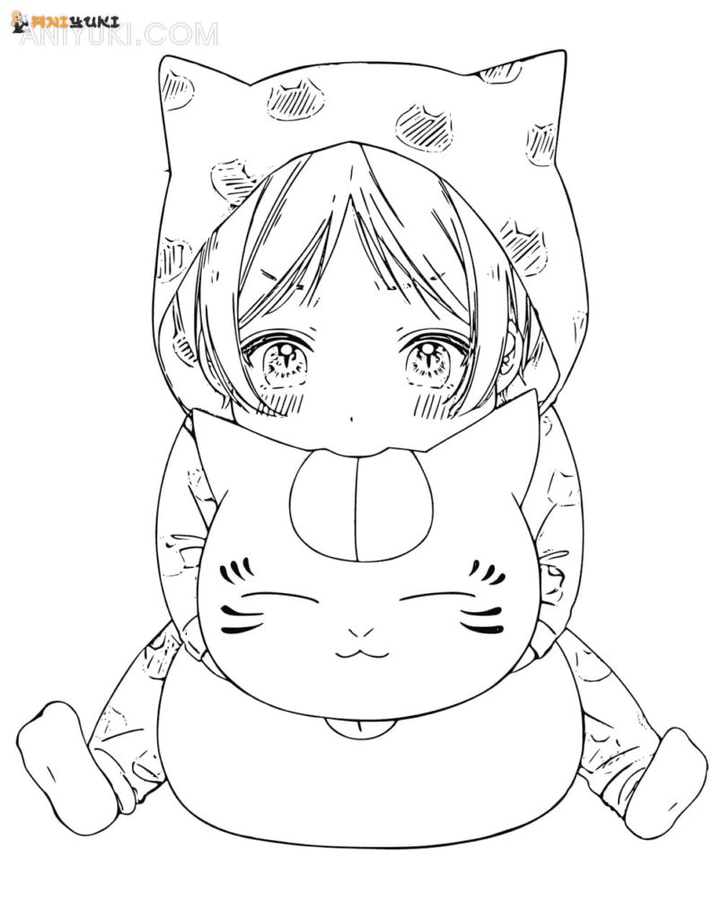 Cat coloring