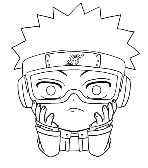 COMO DESENHAR KAKASHI chibi 