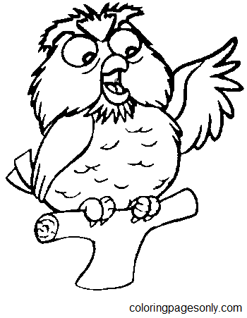 Cute Archimedes Coloring Page