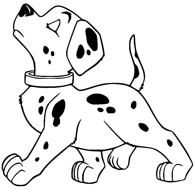 101 Dalmatians Coloring Pages - Coloring Pages For Kids And Adults