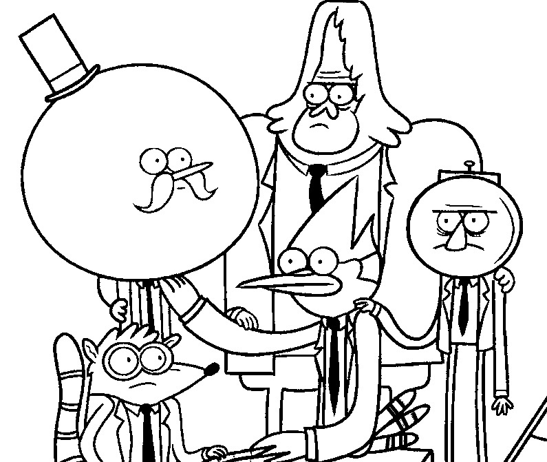 Free Printable Regular Show Coloring Pages