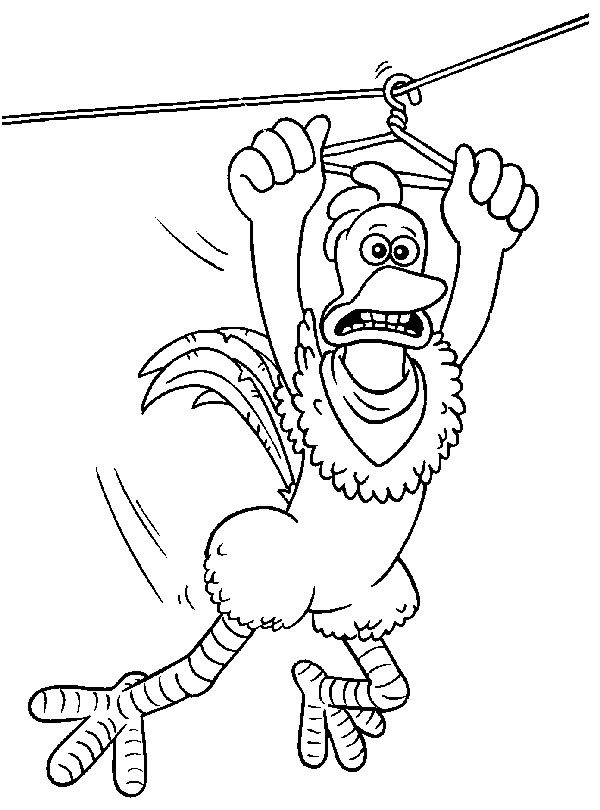 Funny Rocky Coloring Page