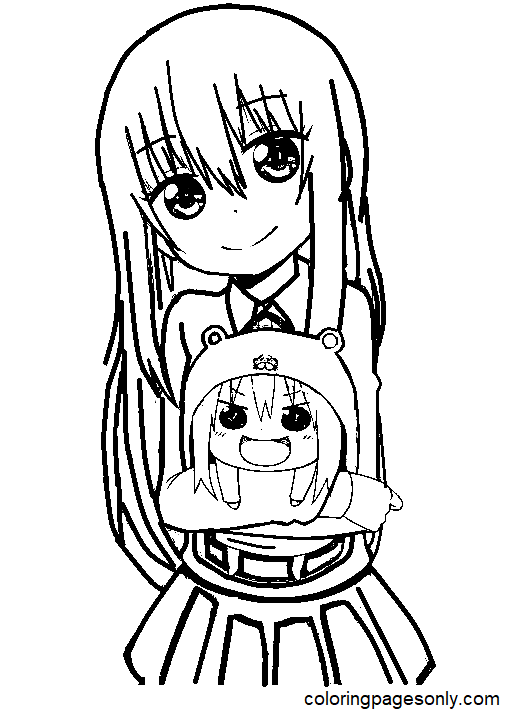 Himouto Umaru Coloring Pages