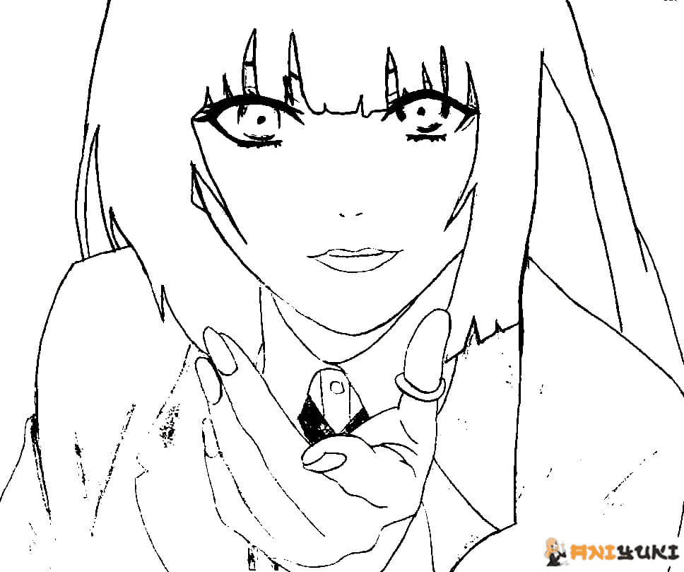 Jabami Coloring Pages