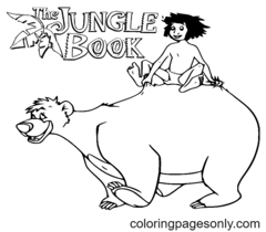 Раскраски Книга джунглей