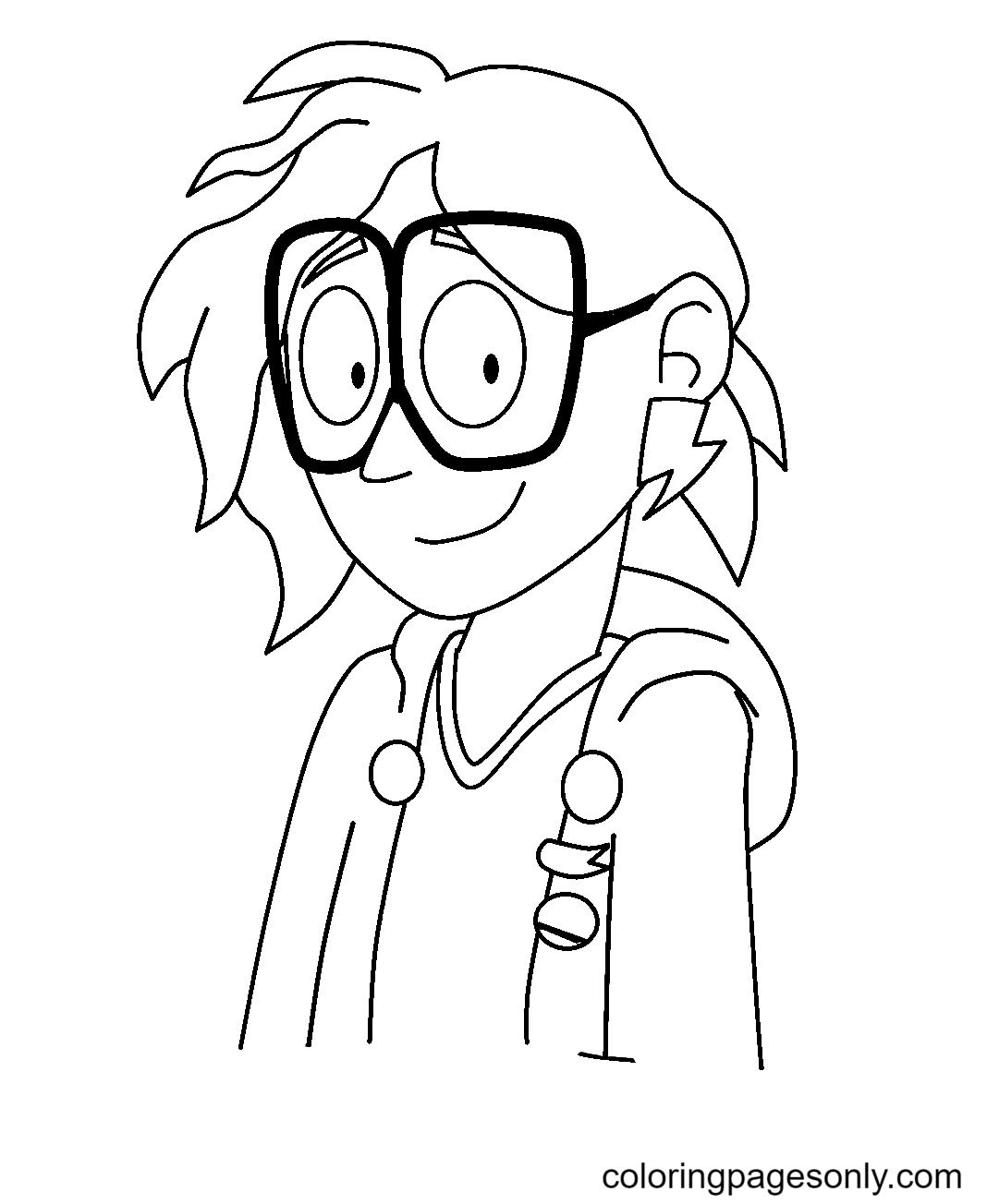 Katie The Mitchells Coloring Page