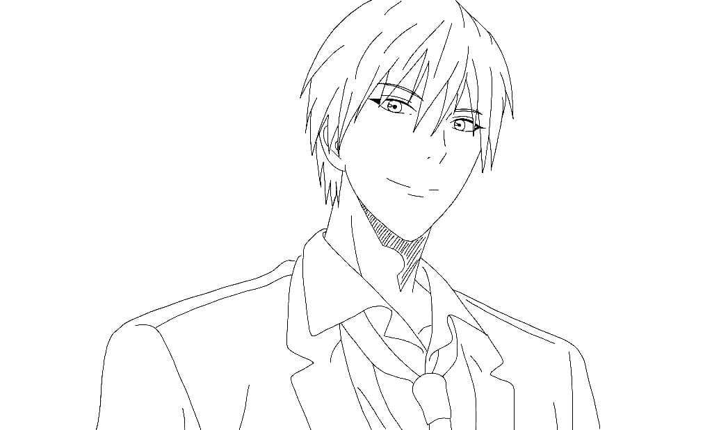 Kise Ryota Coloring Pages