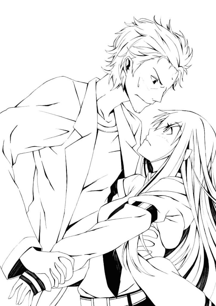 Kurisu und Rintarou von Anime Couple