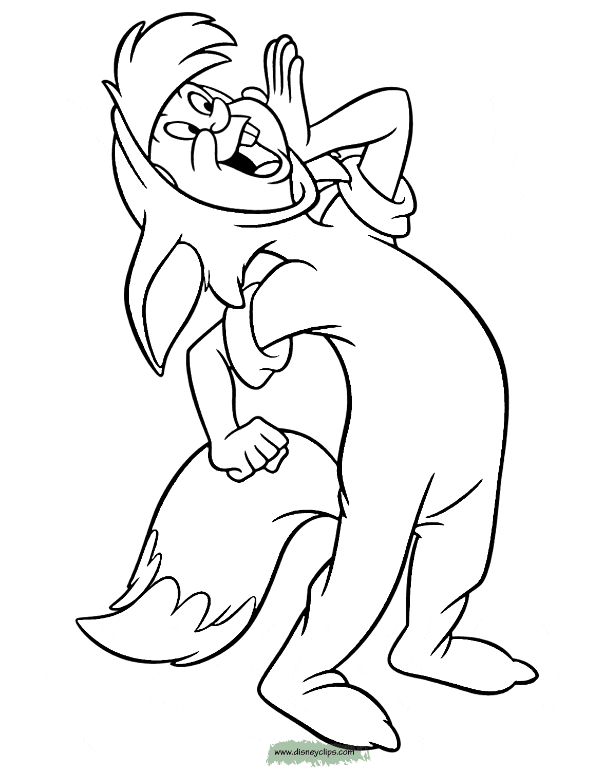 Lost Boy Slightly Coloring Page