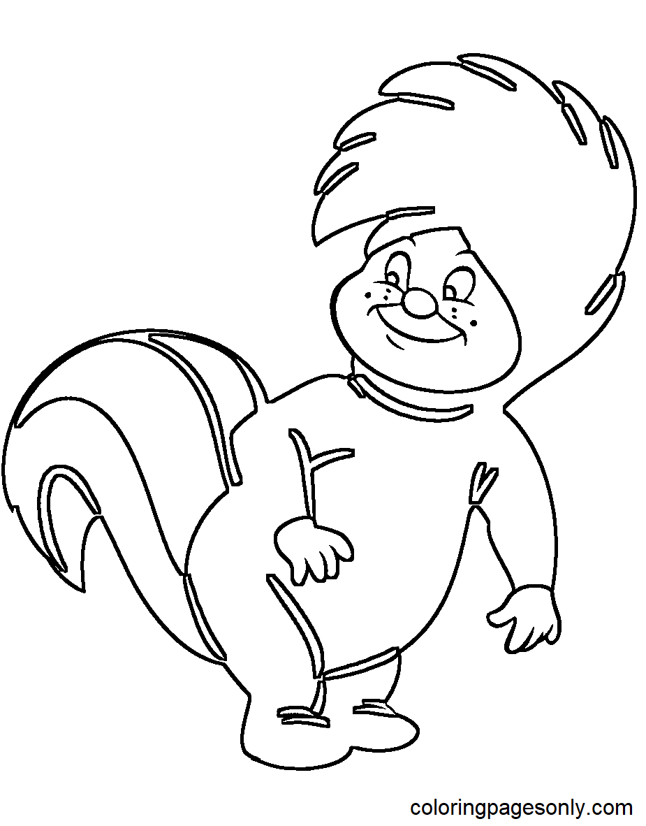 Lost Boy Tootles Coloring Page