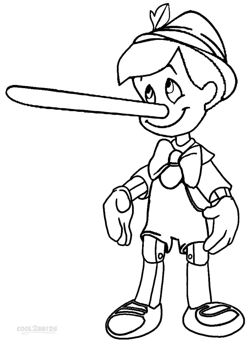 Liegender Pinocchio von Pinocchio
