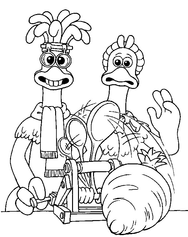 Mac and Ginger Coloring Page