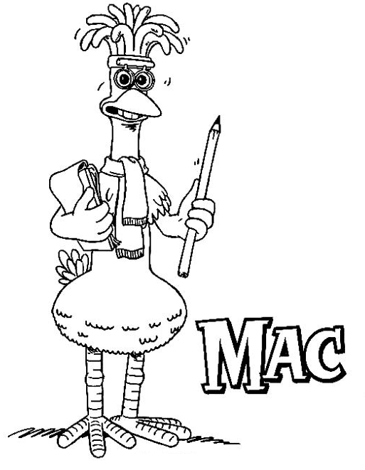 Mac Coloring Pages