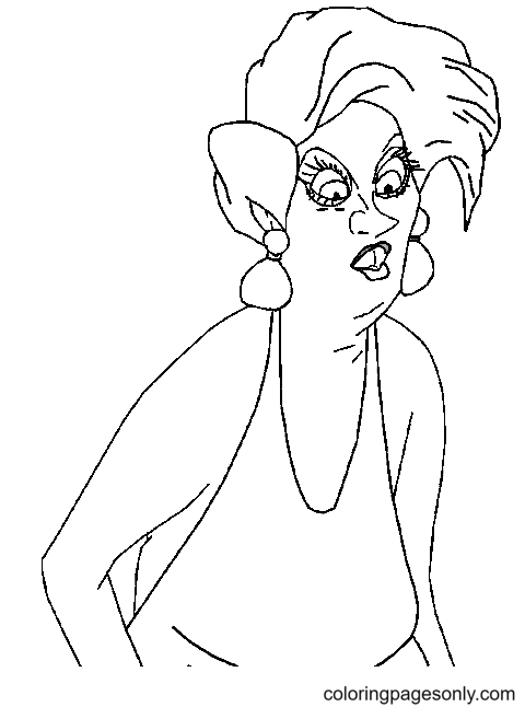 Medusa from The Rescuers from The Rescuers