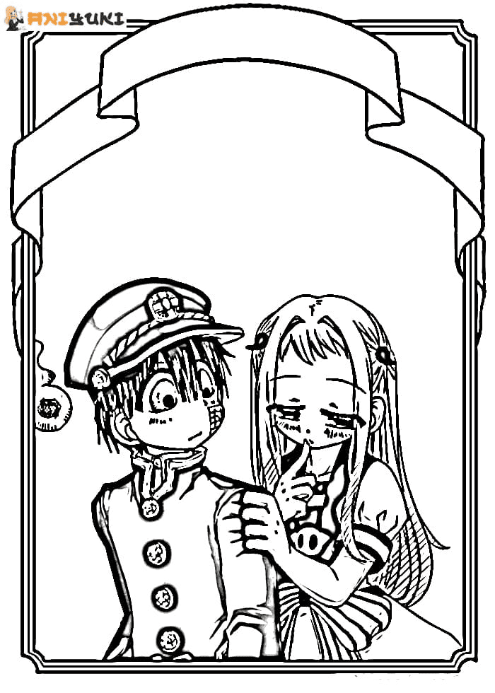 50 Toilet Bound Hanako Kun Coloring Pages Free Printable PDF 