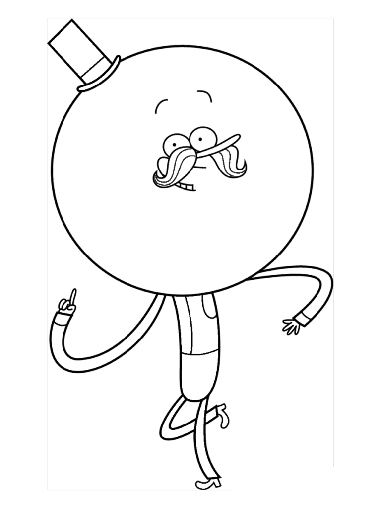 Pops Maellard Coloring Pages