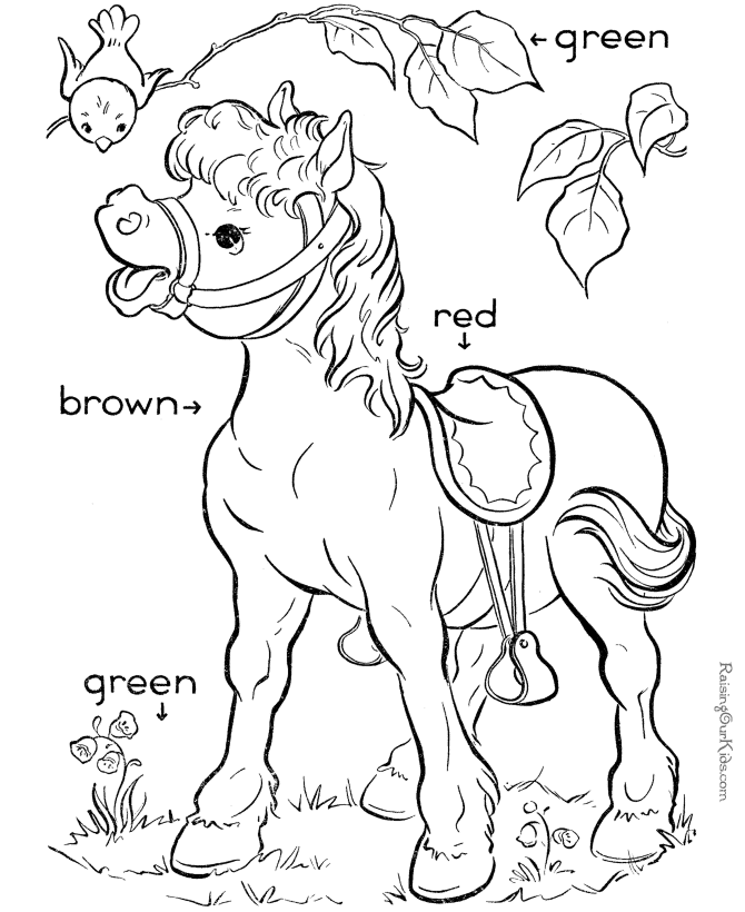Printable Primary Coloring Page