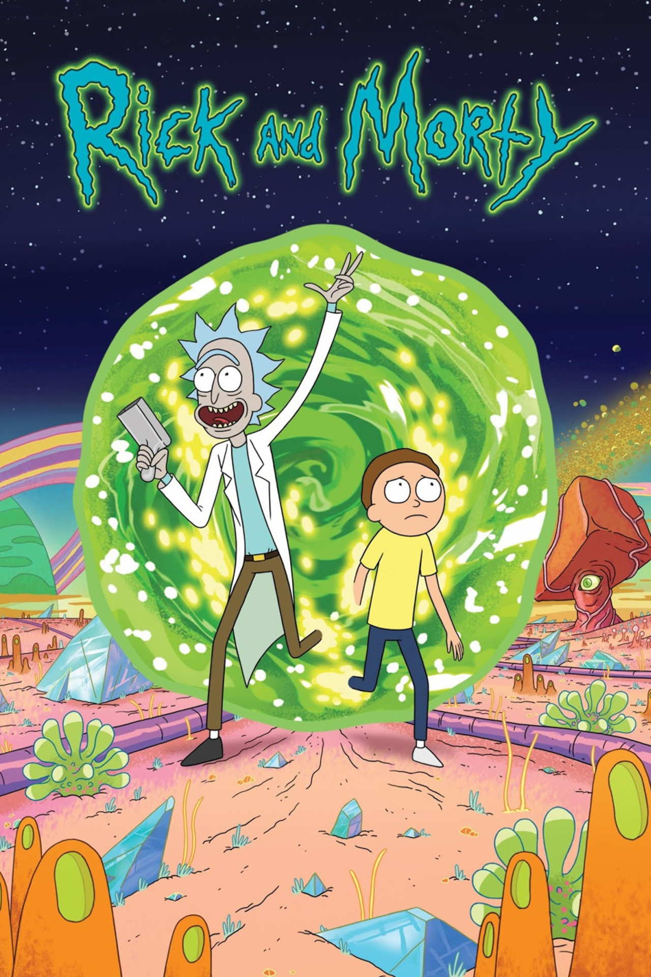 Malvorlagen von Rick und Morty