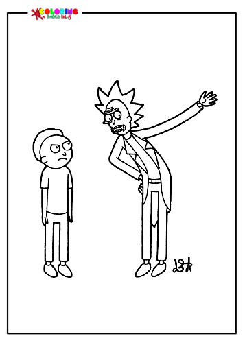 Rick-schimpft-Morty