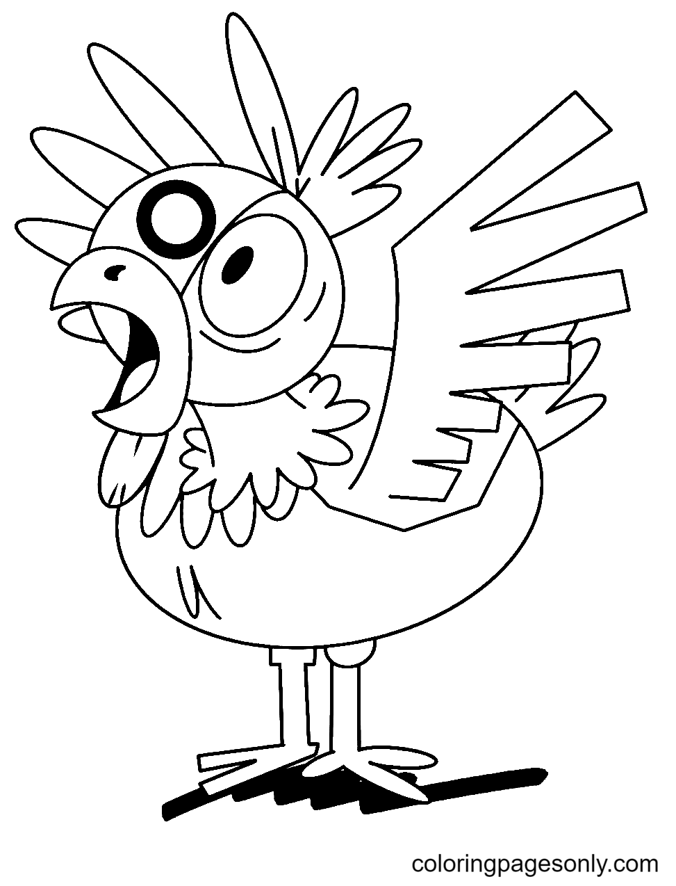 Robot Chicken zum Ausdrucken von Robot Chicken