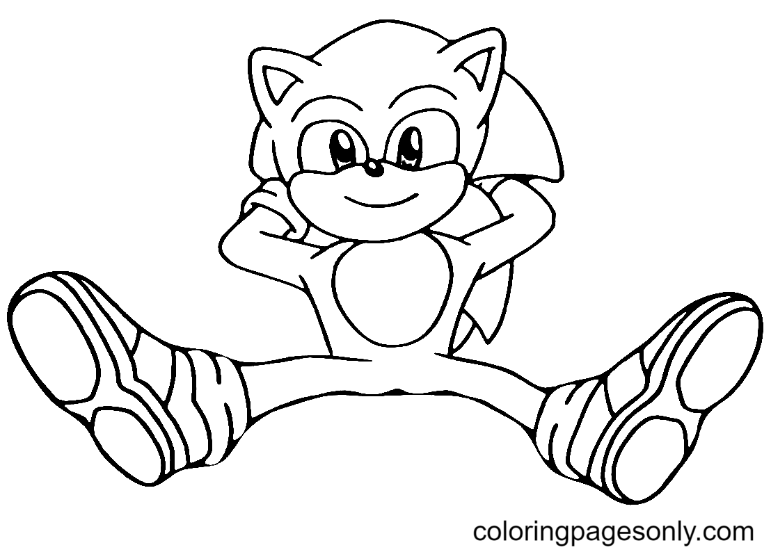 Sonic the Hedgehog 2 Coloring Pages Printable for Free Download