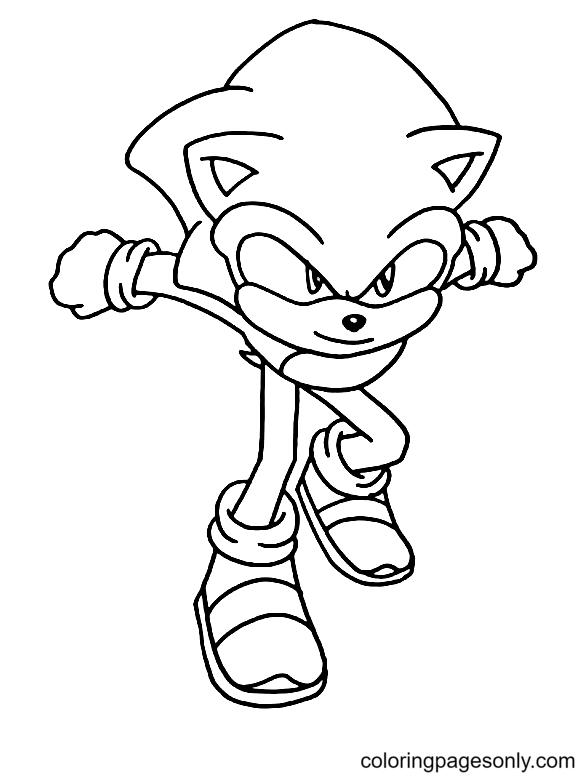 5100 Collections Sonic Cartoon Coloring Pages  Latest Free