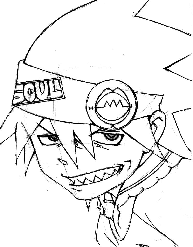 Soul Evans Printable Coloring Pages