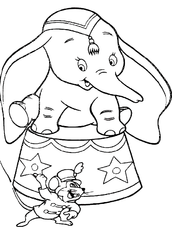 Timothy met Dumbo van Dumbo