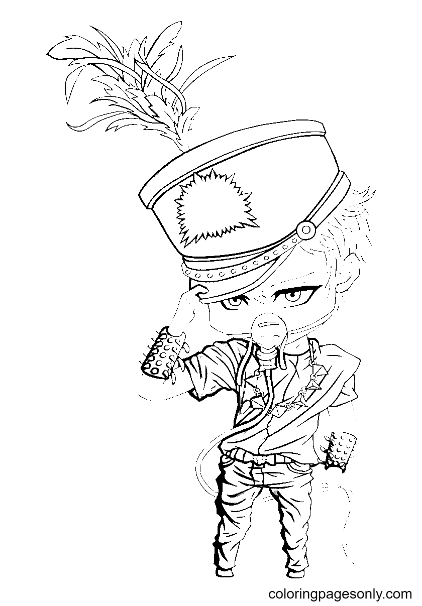 Top Chibi Coloring Pages