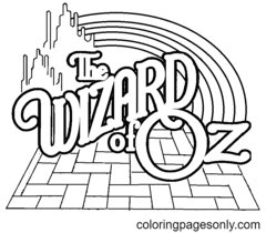 Wizard of Oz Coloring Pages