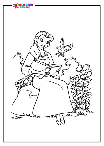 belle-is-reading-book