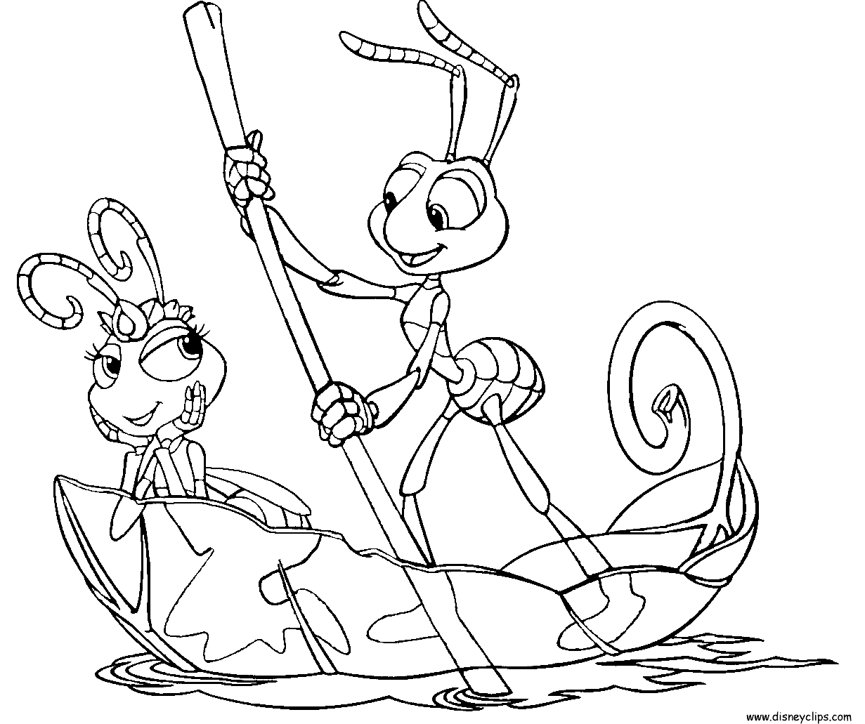 A Bug’s Life Coloring Page