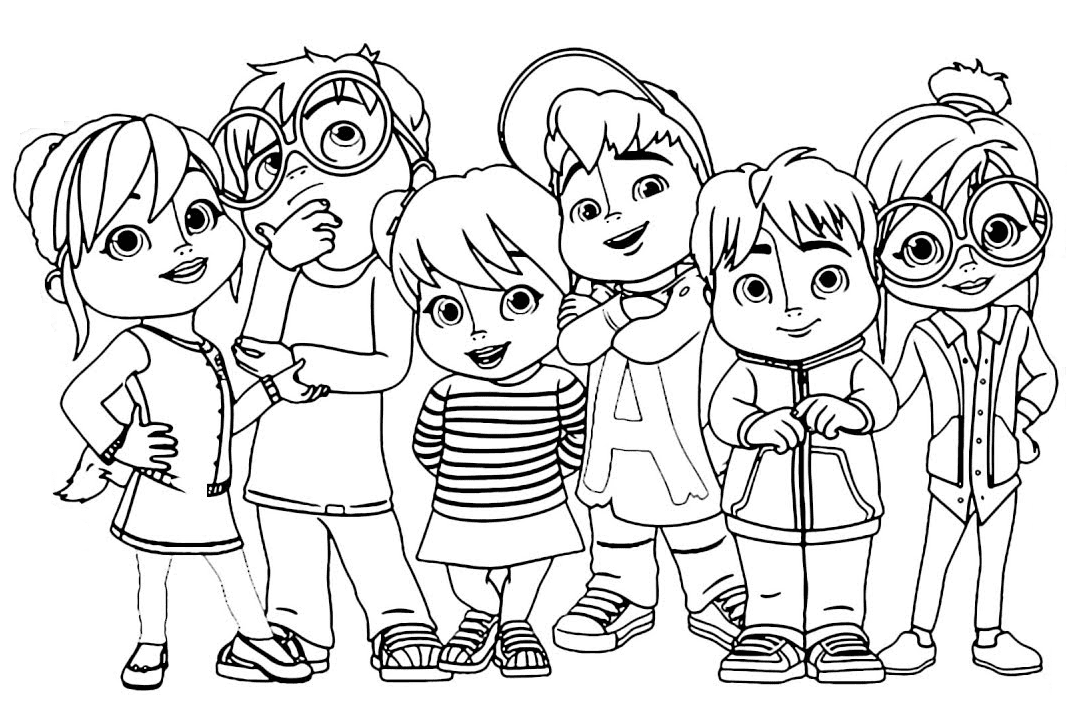Alvin And The Chipmunks Printable from Alvin and the Chipmunks