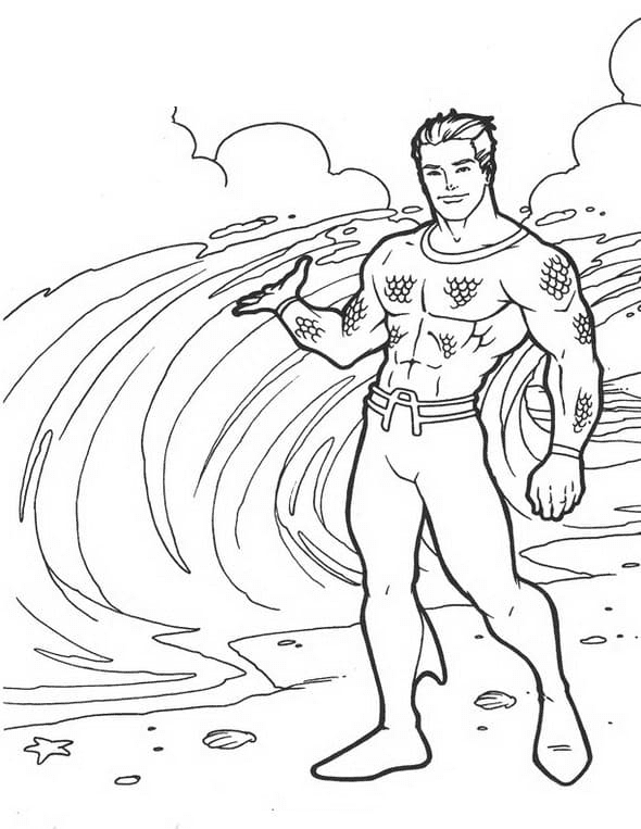 Aquaman incroyable d'Aquaman