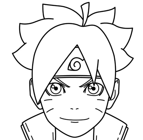 Anime Boruto Coloring Pages
