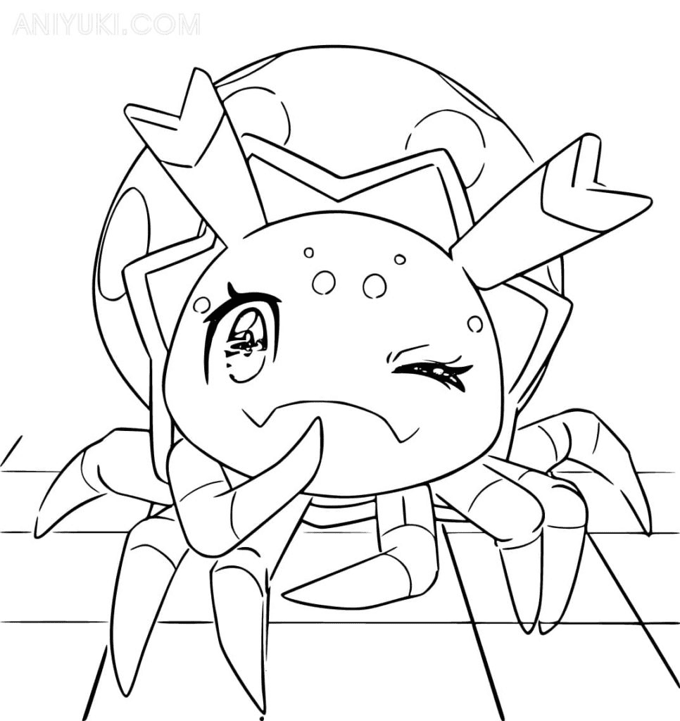 Araña de anime Kumoko de Entonces soy una araña, ¿y qué?