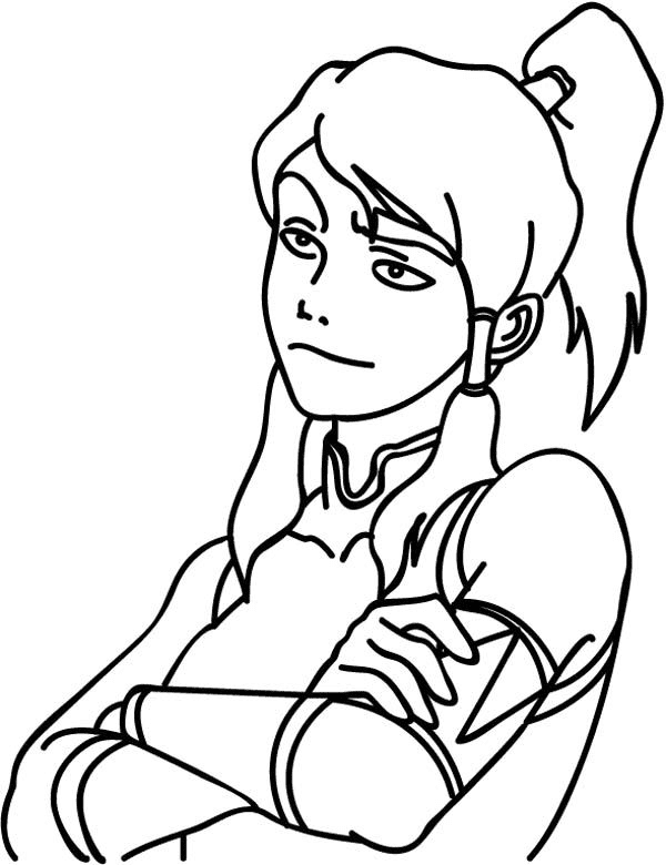 Avatar Korra Coloring Pages