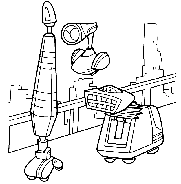 BRLA and LT with VAQM Coloring Pages
