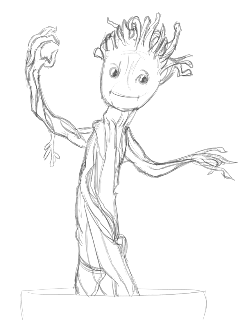 Baby Groot – Guardians of the Galaxy from Groot