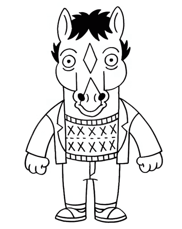 BoJack Horseman Chibi from Bojack Horseman