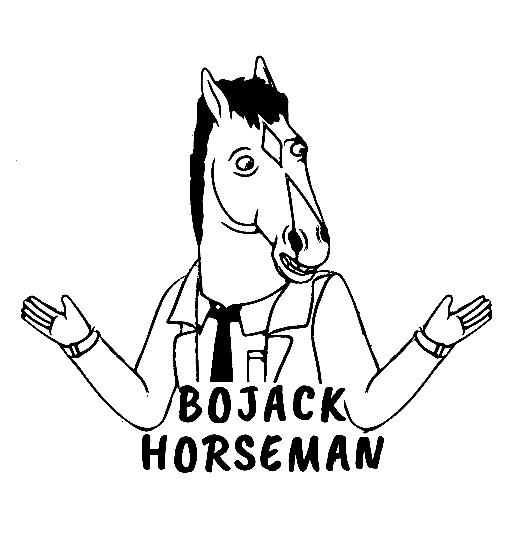 BoJack Horseman Sheets Coloring Pages