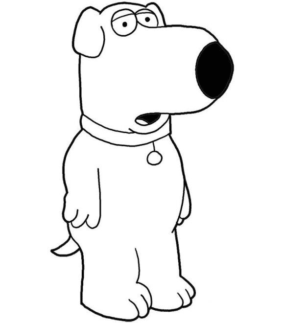 Brian Griffin van Family Guy van Family Guy