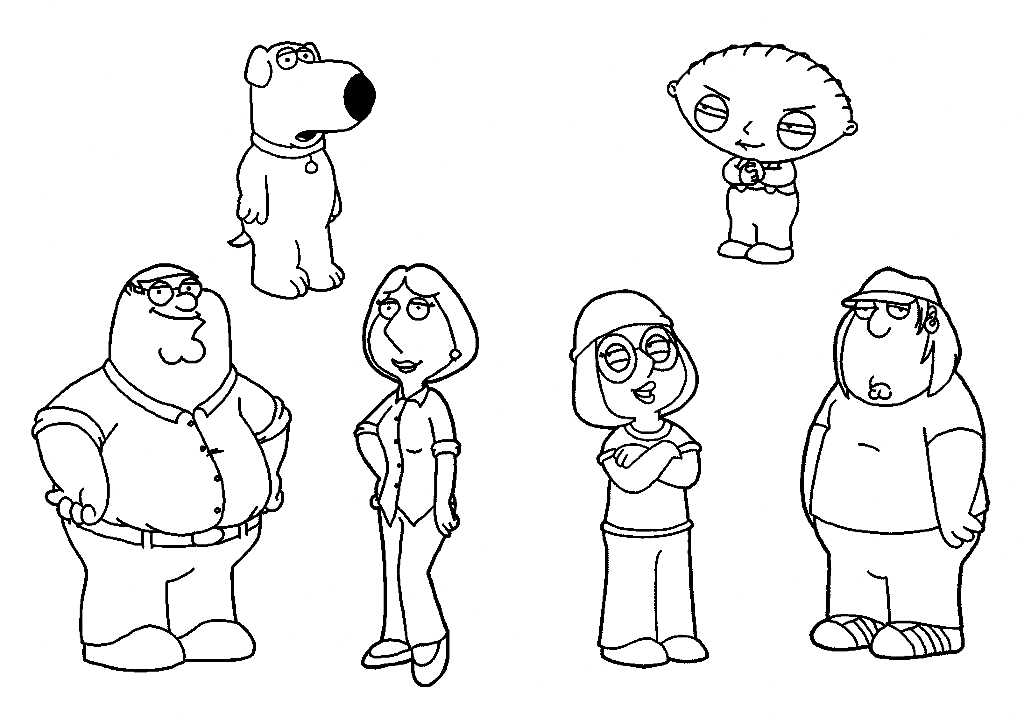 Personages uit Family Guy van Family Guy