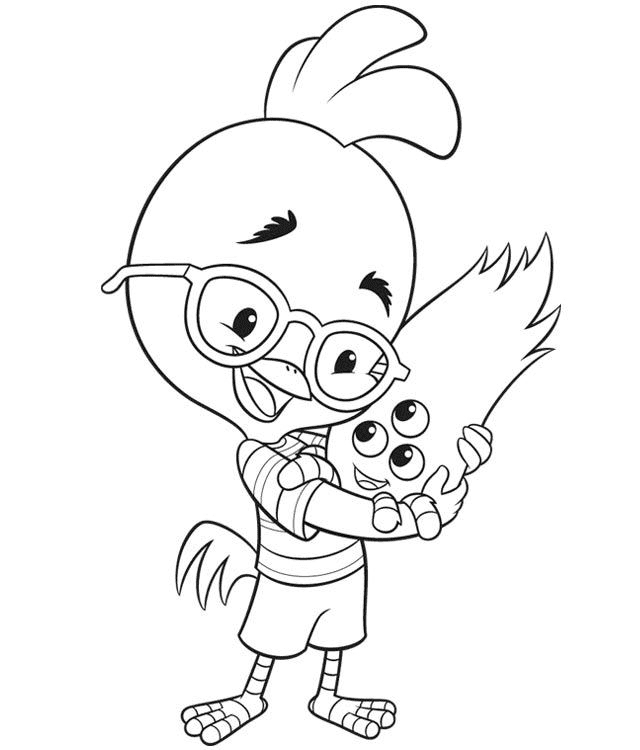 Chicken Little and Kirby from Chicken Little