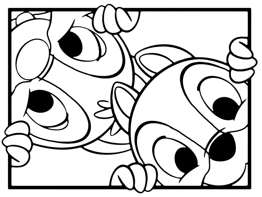 Chip And Dale Coloring Pages