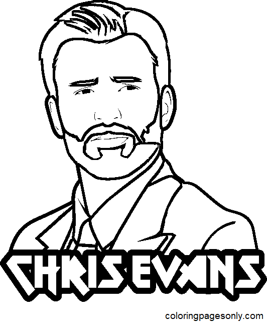 Chris Evans - Capitán América de Chris Evans