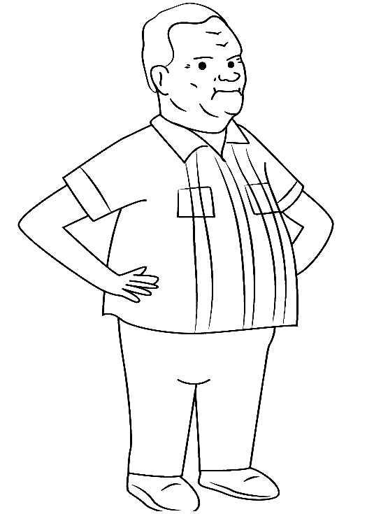 Cotton Hill Coloring Page